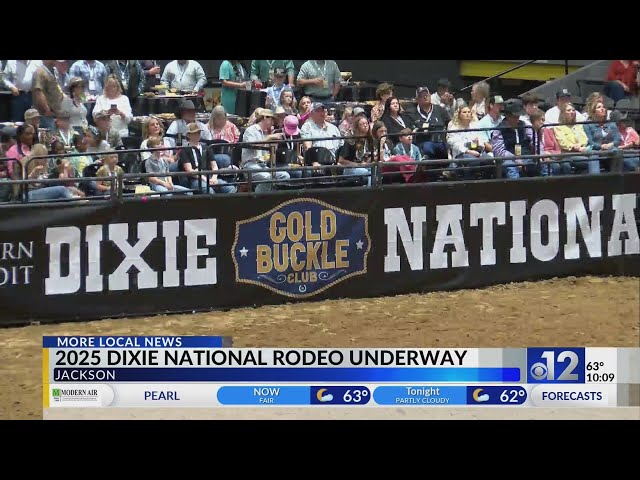 2025 Dixie National Rodeo underway in Jackson