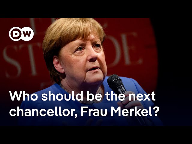 Watch Merkel’s reaction to question about who should take over the chancellery | DW News