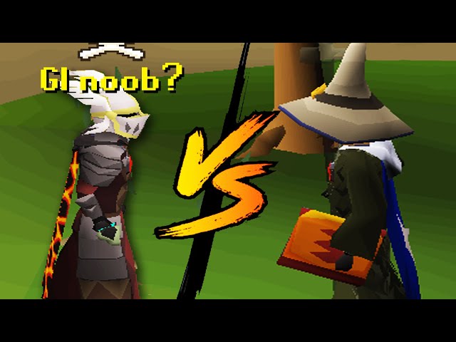 Fighting the BEST RuneScape Player EVER!!