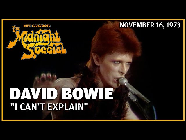 I Can't Explain - David Bowie | The Midnight Special