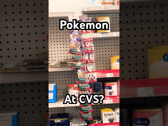 Pokemon Cards at CVS?  #pokemon  #pokemoncards