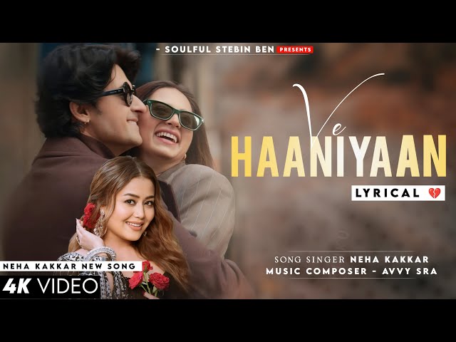 Ve Haniya Ve Dil Janiya (Lyrics) Neha Kakkar | Ravi Dubey & Sargun Mehta | Avvy Sra | Ve Haaniyaan