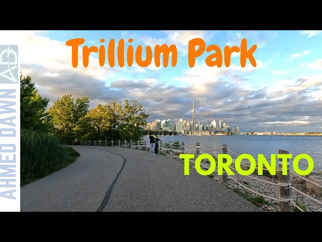 Toronto Coronation Park To Trillium Park Walk | Toronto 4K Walking Tour