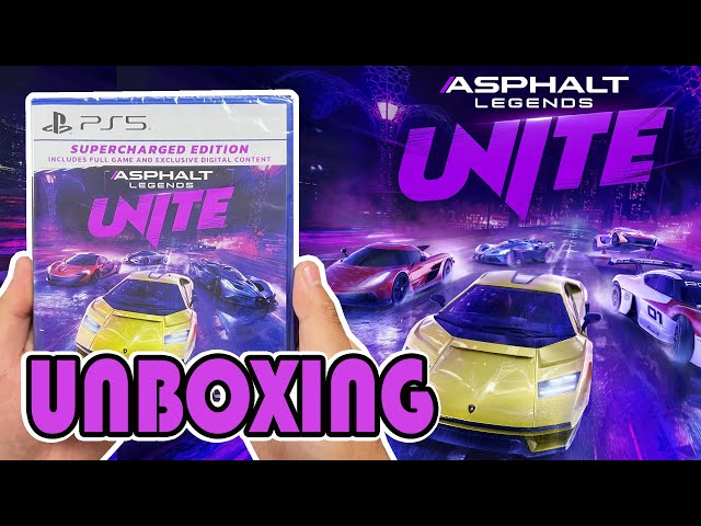 Asphalt Legends Unite SuperCharged Edition (PS5) Unboxing