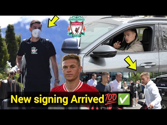 YES!!🚨 First winter signing Arrived at Anfield💯🔥 Anfield buzzing & Fans go crazy😍🔥🔥