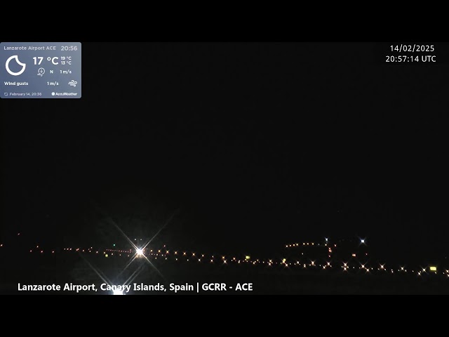 🟢 14.2.2025 LIVE LANZAROTE AIRPORT - CLOSEST WEBCAM - Daytime  63