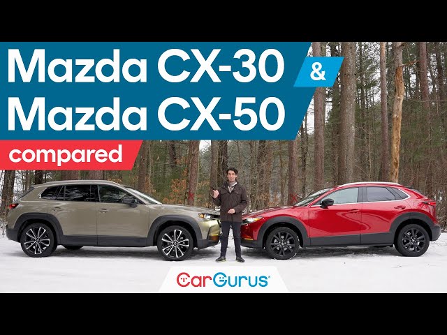 2024 Mazda CX-30 vs 2024 Mazda CX-50