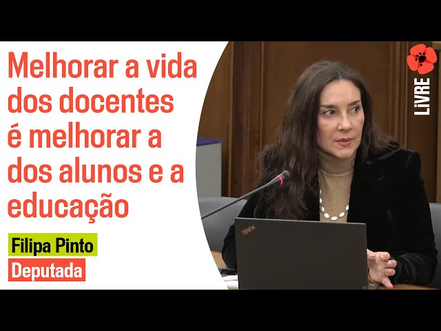 Melhorar a vida dos docentes é melhorar a dos alunos e a educação