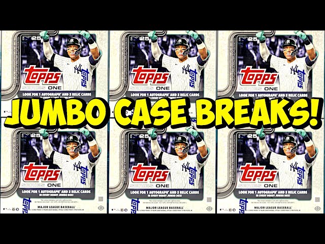 NEW 2025 TOPPS SERIES 1 JUMBO BOX CASE BREAKS!!!