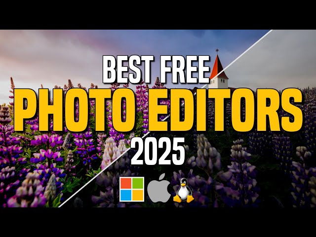 Top 5 Best FREE PHOTO EDITING Software (2025)