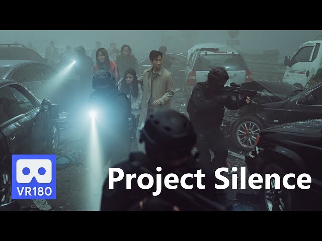 5K 180VR Project Silence Action Horror Sci-Fi Movie Alone in the theater