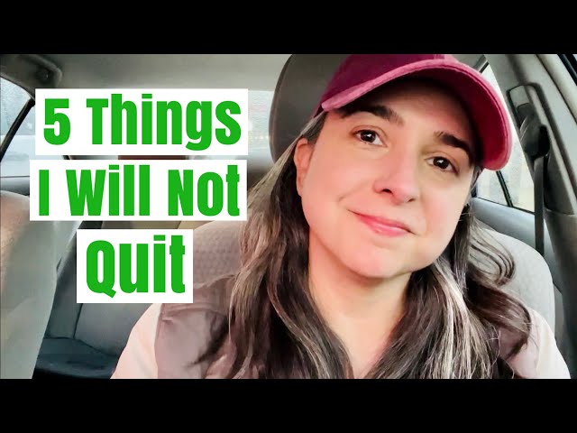 5 Things I WILL NOT QUIT as Someone with Bipolar