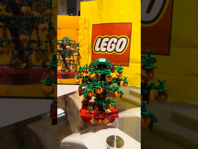 Building the money tree lego 🎋