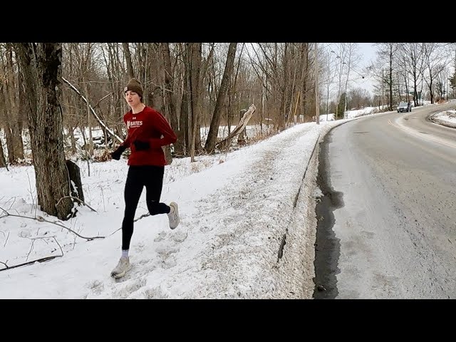 Walking with J.Beau - 6.24 Mile Winter Walk - Lewiston, ME 1/31/2025