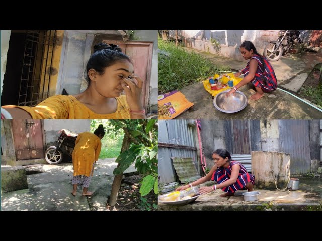 morning cleaning vlog new 📸 desi cleaning vlog 💥 village life cleaning vlog new 📸 cleaning vlog new🌄