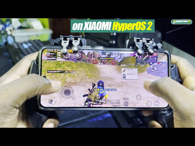 Test PUBG Mobile on NEW XIAOMI HyperOS 2 Android 15 With Redmi Note 13 Pro+ 5G | Game Turbo Mode