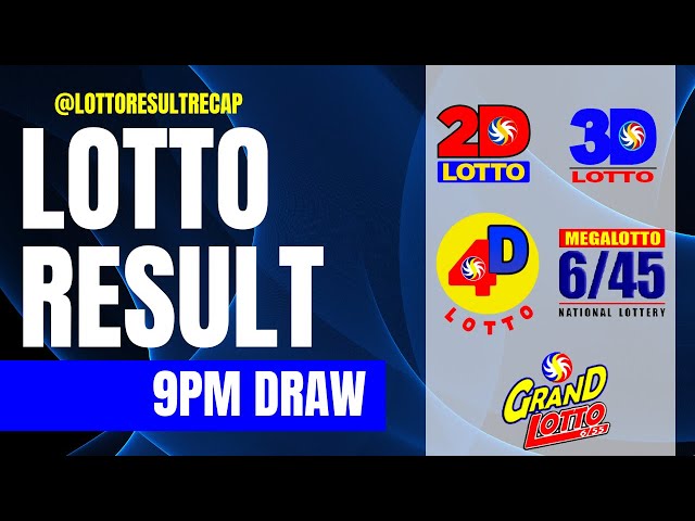 Lotto result today Recap | 9PM  July 31 2024 | COMPLETE  PCSO draw