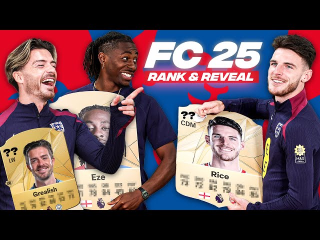 "Almost A Silver Card!" | Eze, Grealish & Rice Rank Their EA FC 25 Cards | EA FC 25 Rank & Reveal