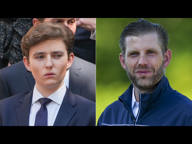 Eric Trump Described Barron's Dating Life With 3 Simple Words