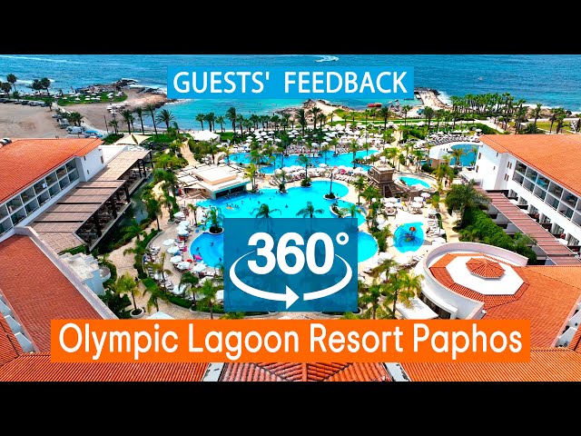 Olympic Lagoon Resort Paphos: VR 360° Degree Drone Review, Cyprus