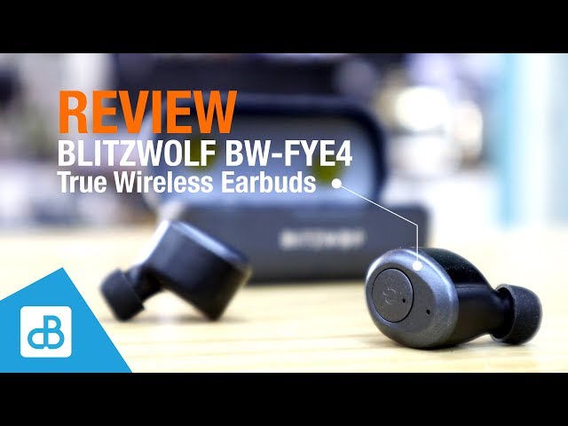 Blitzwolf BW-FYE4 True Wireless Earbuds REVIEW - by SoundBlab