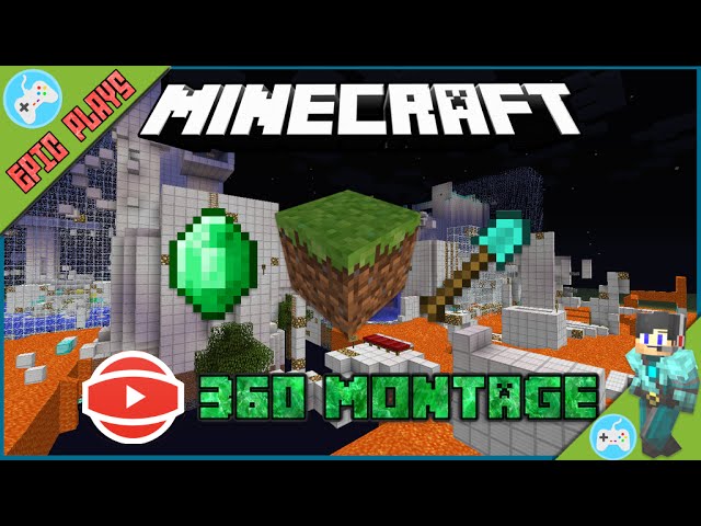 Minecraft 360° Video Montage