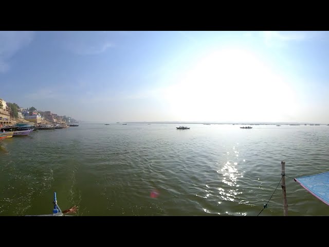 Ghats of Banaras - A view from Ganga - 360