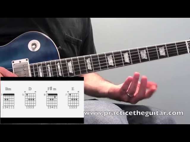 Electric Guitar Lesson-How to Play Get Lucky by Daft Punk Featuring Pharell-Chord Charts