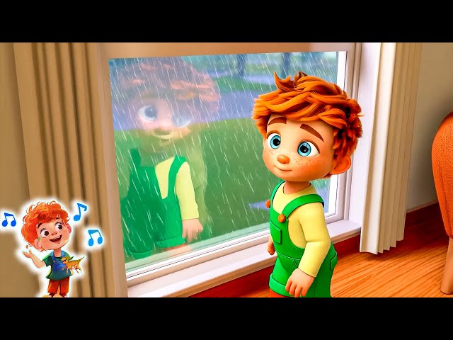 🎵 Rain, Rain, Go Away | Kids Song with Leo | Fun Animated Nursery Rhyme 🌞