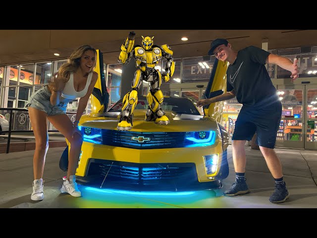 MEGAN FOX Reviews BUMBLEBEE CAMARO *KNOCK-OFF EDITION*