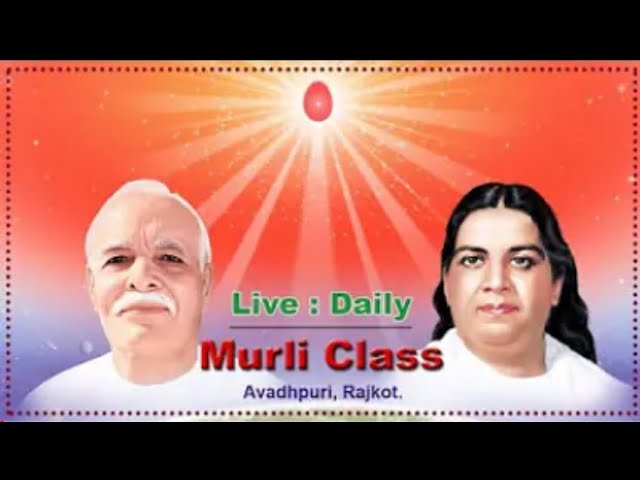 Live: 18/11/2023 Murli Class -Brahmakumaris Avadhpuri, Rajkot | 6:00 AM