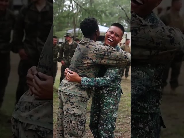 US and Philippine Marines Martial Arts | #shorts