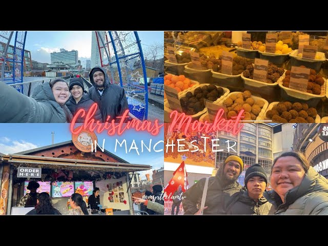 Manchester Christmas Market + SHORYU (Japanese) family dining experience | Myrtle FamTV | ENG SUB