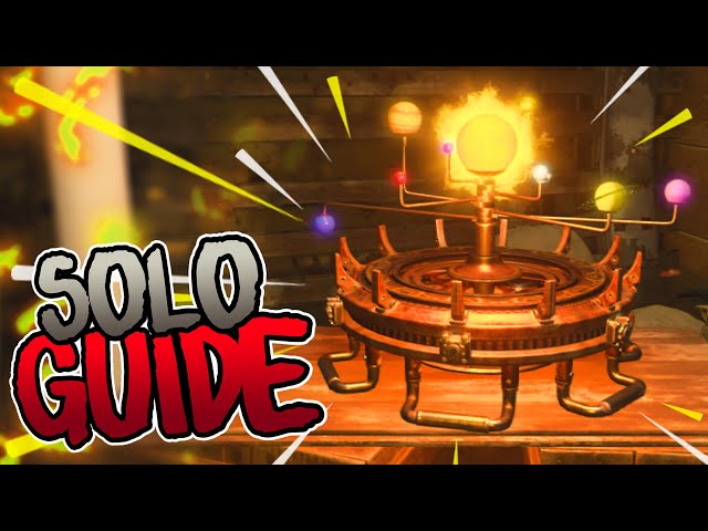 Voyage of Despair  - SOLO PLANET STEP GUIDE (BO4 Zombies Easter Egg Step)