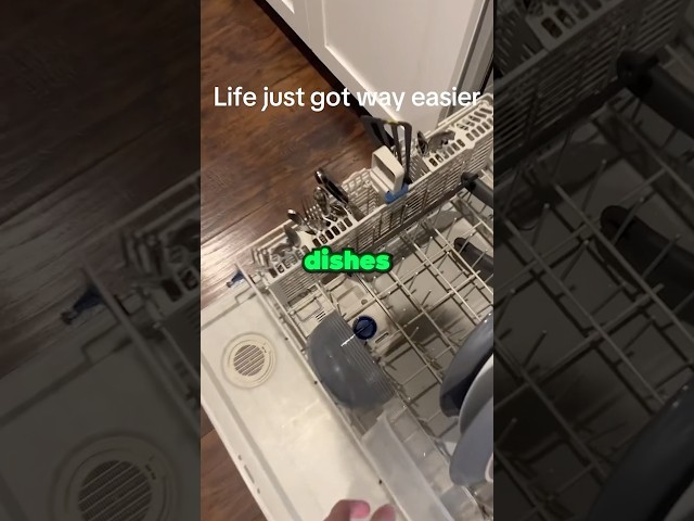 The Best Dishwasher Hack 🫗