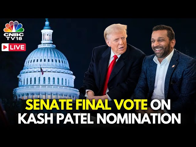 USA LIVE: Kash Patel, Trump's FBI Nominee, Set For Final Senate Confirmation Vote | House GOP | N18G