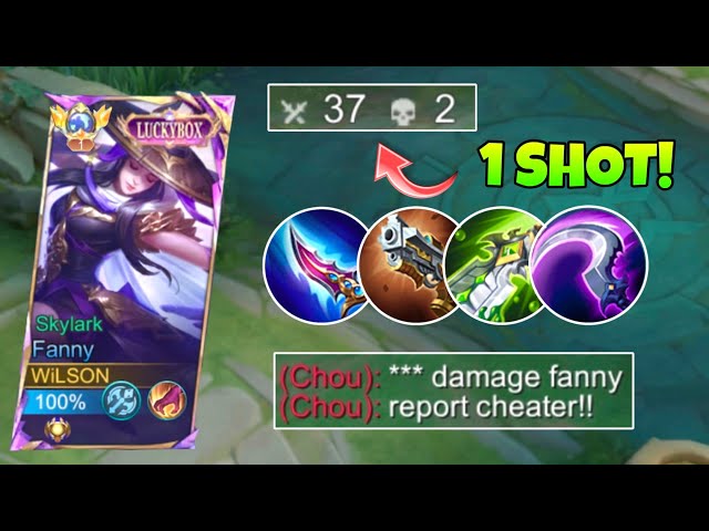 TOTAL 37 KILLS!! | FANNY FULL PENETRATION 1 SHOT DAMAGE BUILD IS INSANE!!😱 (MUST TRY!) - MLBB