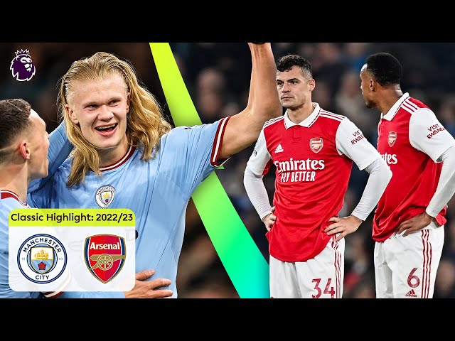 De Bruyne MASTERCLASS | Man City 4-1 Arsenal | Classic Premier League Highlights