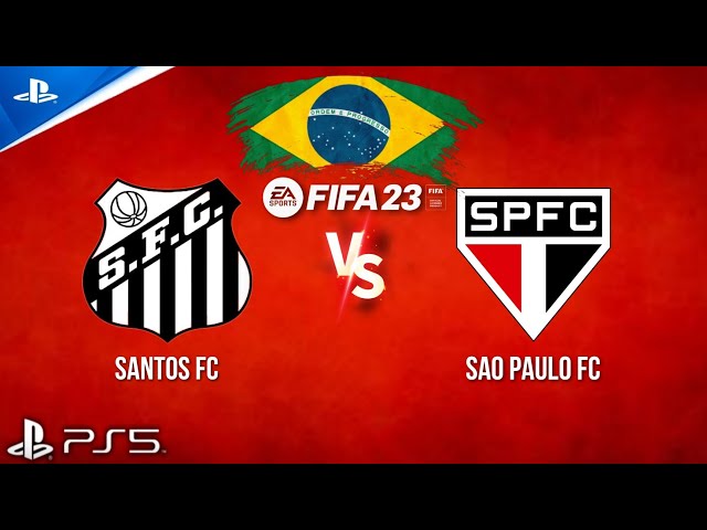 FIFA 23 - Santos FC vs São Paulo || Conmebol Libertadores Exhibition Match #santosfc  #spfc