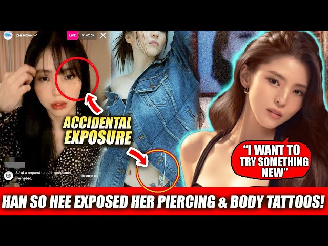 How Han So Hee is Gaining Attention for her EYE BROWs Piercing & TATTOO on her Body