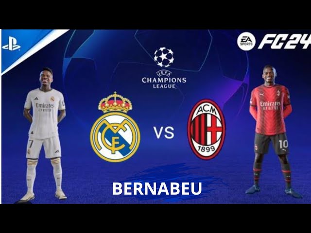 Real Madrid X Milan- Os maiores vencedores da Champions em campo