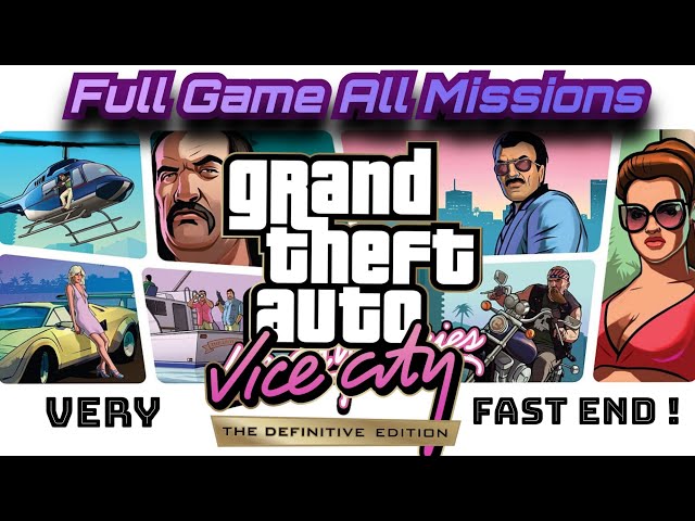 Gta vice city definitive edition Full Game #vice city