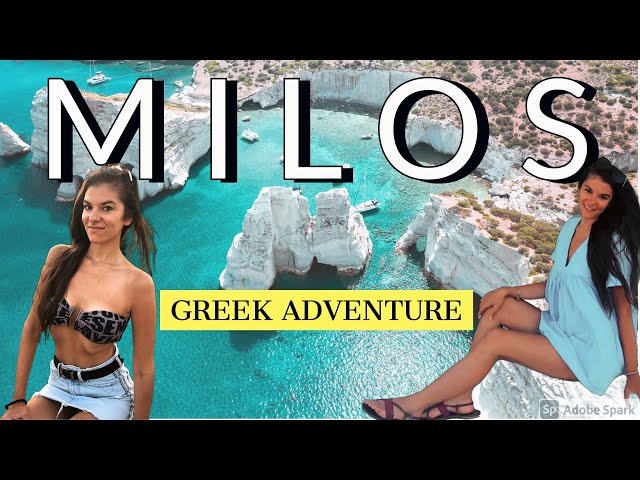 BEST GREEK ISLAND FOR ADVENTURE - MILOS, GREECE #greecevlog