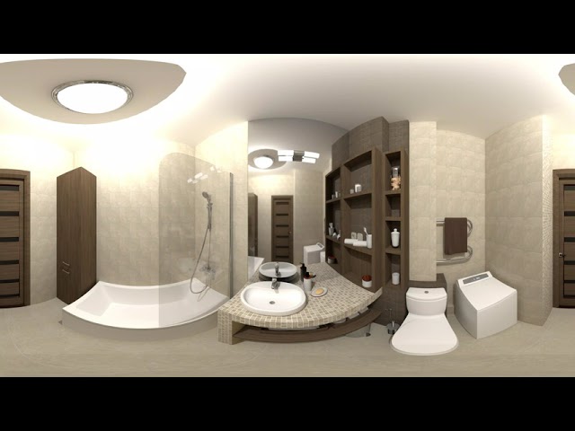 Bathroom design ideas 2020 _  360 VR Дизайн Интерьера 4K