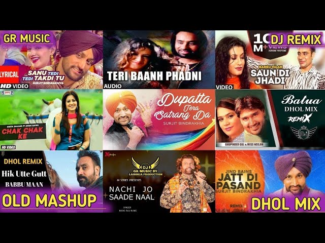 🔴[Live]  Old Punjabi Remix Mashup All Old Hits Song Mashup Old Is Gold Mashup 2025 Dj Mix