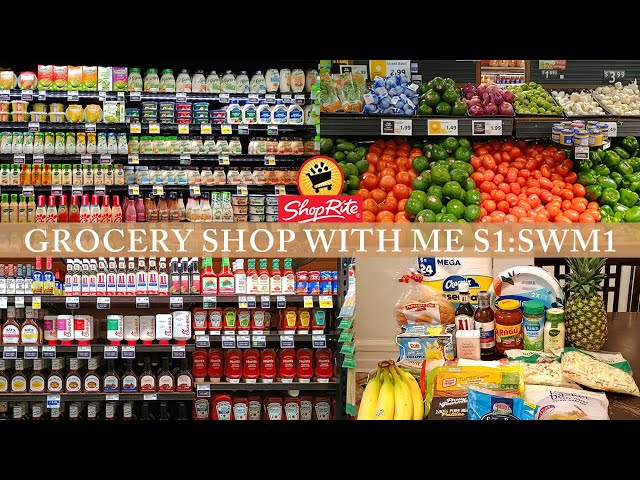 SHOP WITH ME | GROCERY SHOP WITH ME | GROCERY HAUL | SHOPRITE GROCERY SHOPPING | S1:SWM1