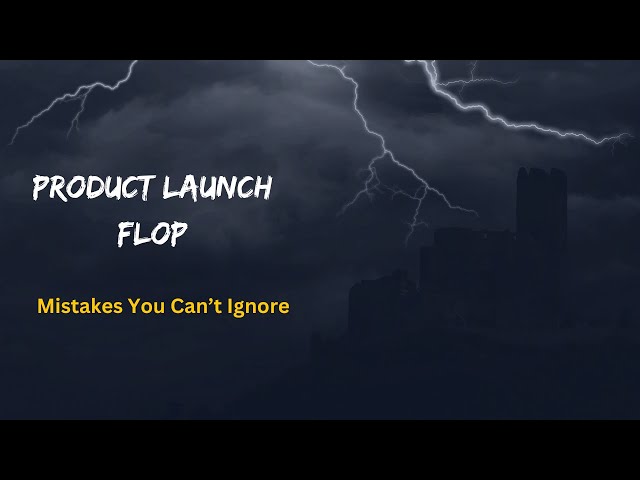 Product Launch Flop #techcompanies ! Mistakes You Can't Ignore!