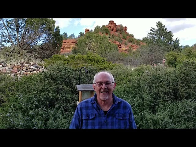 My friend Paul Young, author of "The Shack" in Sedona, AZ 2019