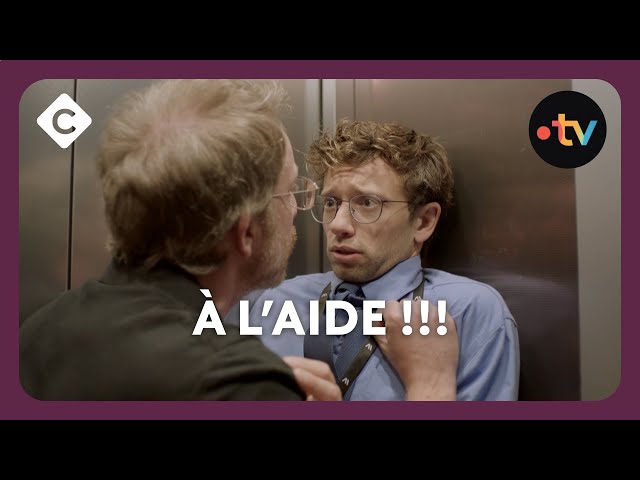 Ascenseur - Jibé et Lucien en coulisses