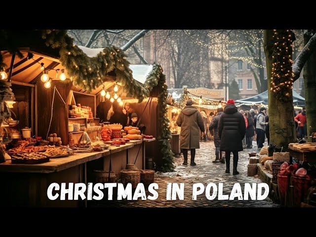 Krakow Christmas Markets 2024 in 4K HDR and 3D SOUND - Poland Christmas Market Walking Tours